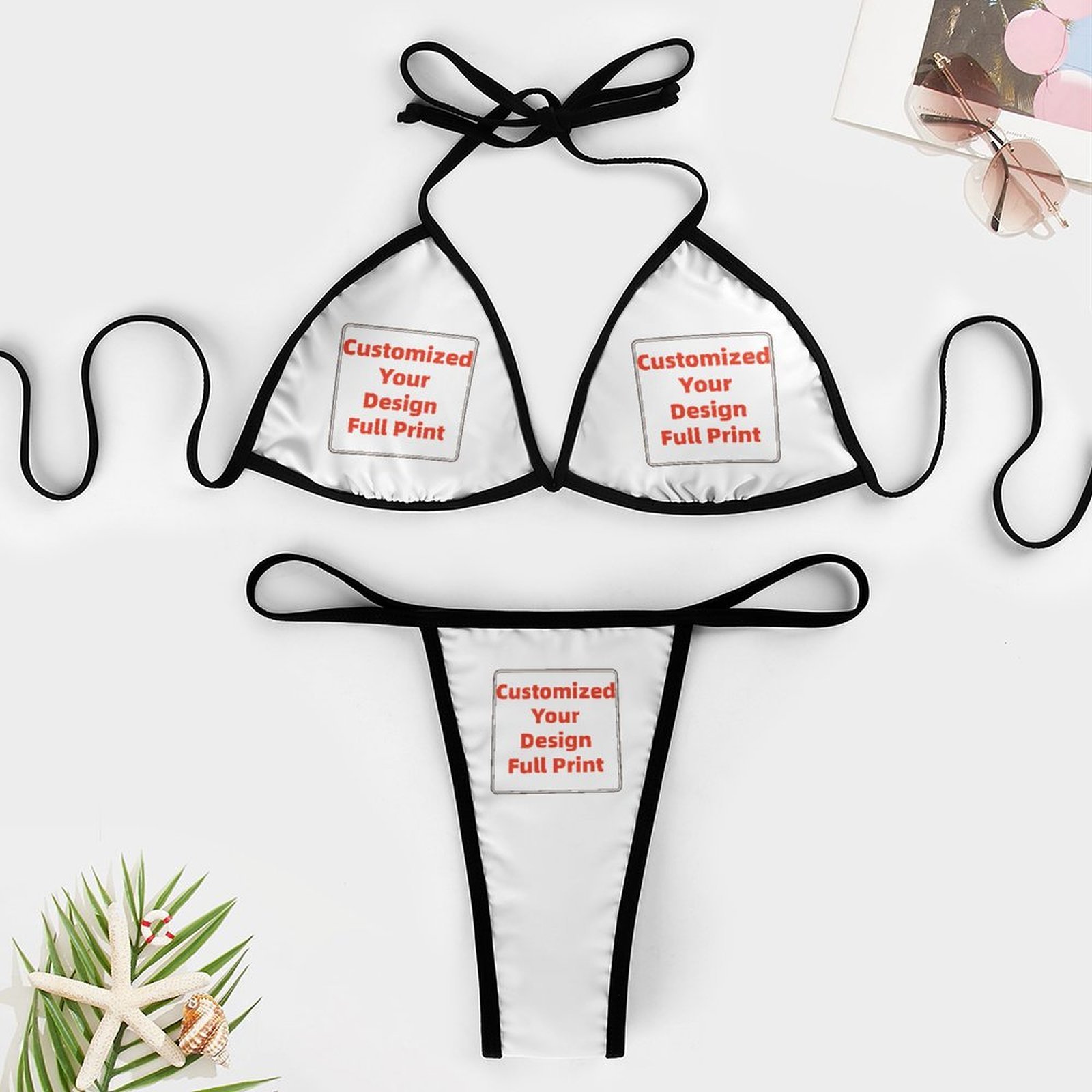 Customized Women's Brazillian  - Thong Bikini Women 评论和价格
